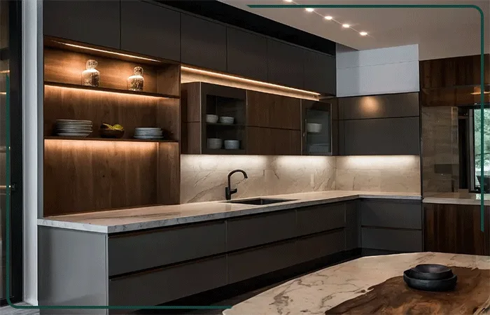 بهترین روش نگهداری کابینت ام دی اف در آشپزخانه