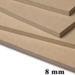 ام دی اف 8 میل خام سایز 244*122